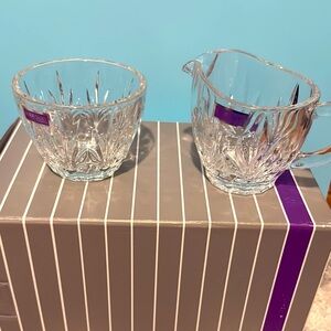Marquis by Waterford cream and sugar set